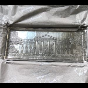 White House Pewter Tray 🇺🇸